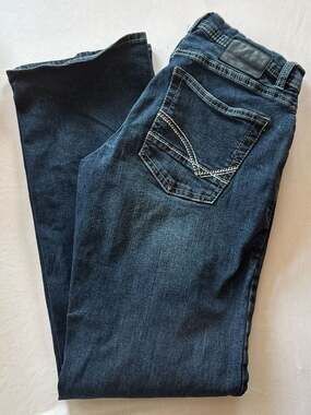 Reclaim Regular Bootleg Blue Jeans 29x32